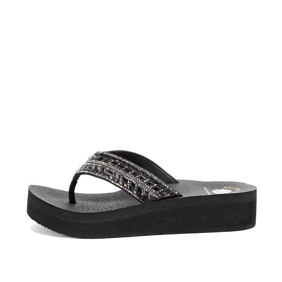 YELLO★BLACK WHALE PLATFORM SANDALS YELLO / BLACK WHALE PLATFORM SANDALS